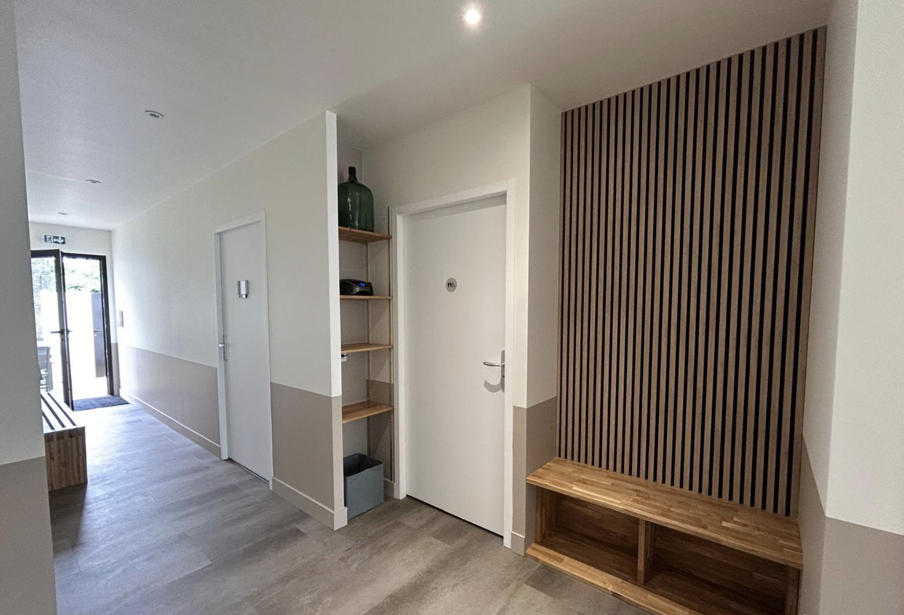 Un espace chaleureux et confidentiel